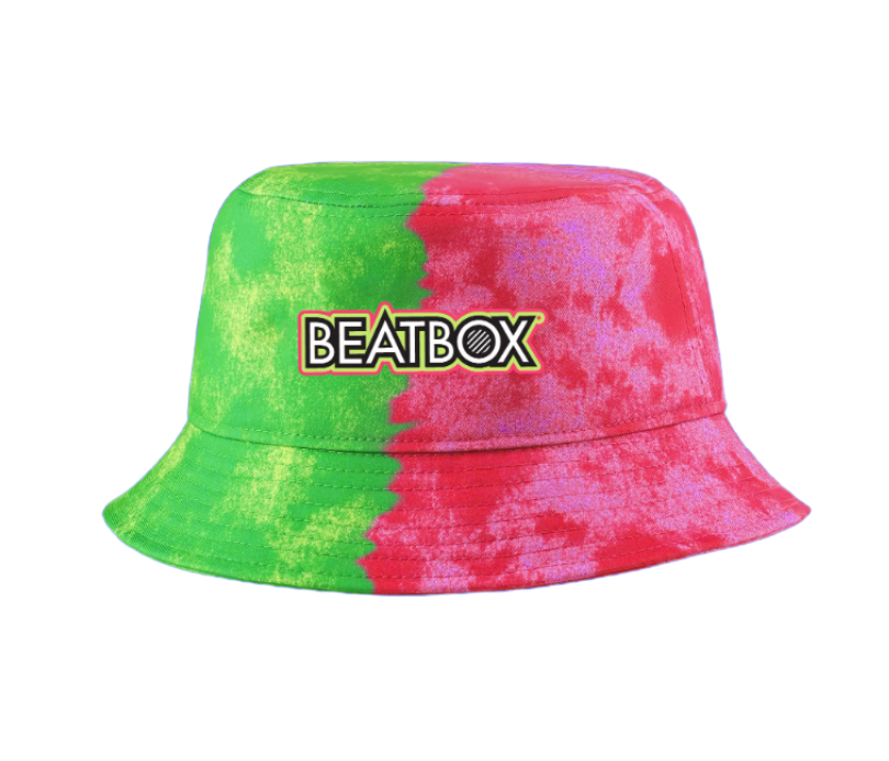 Green & Pink Bucket Hat